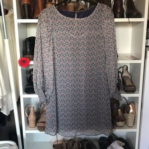 Loose long sleeve dress